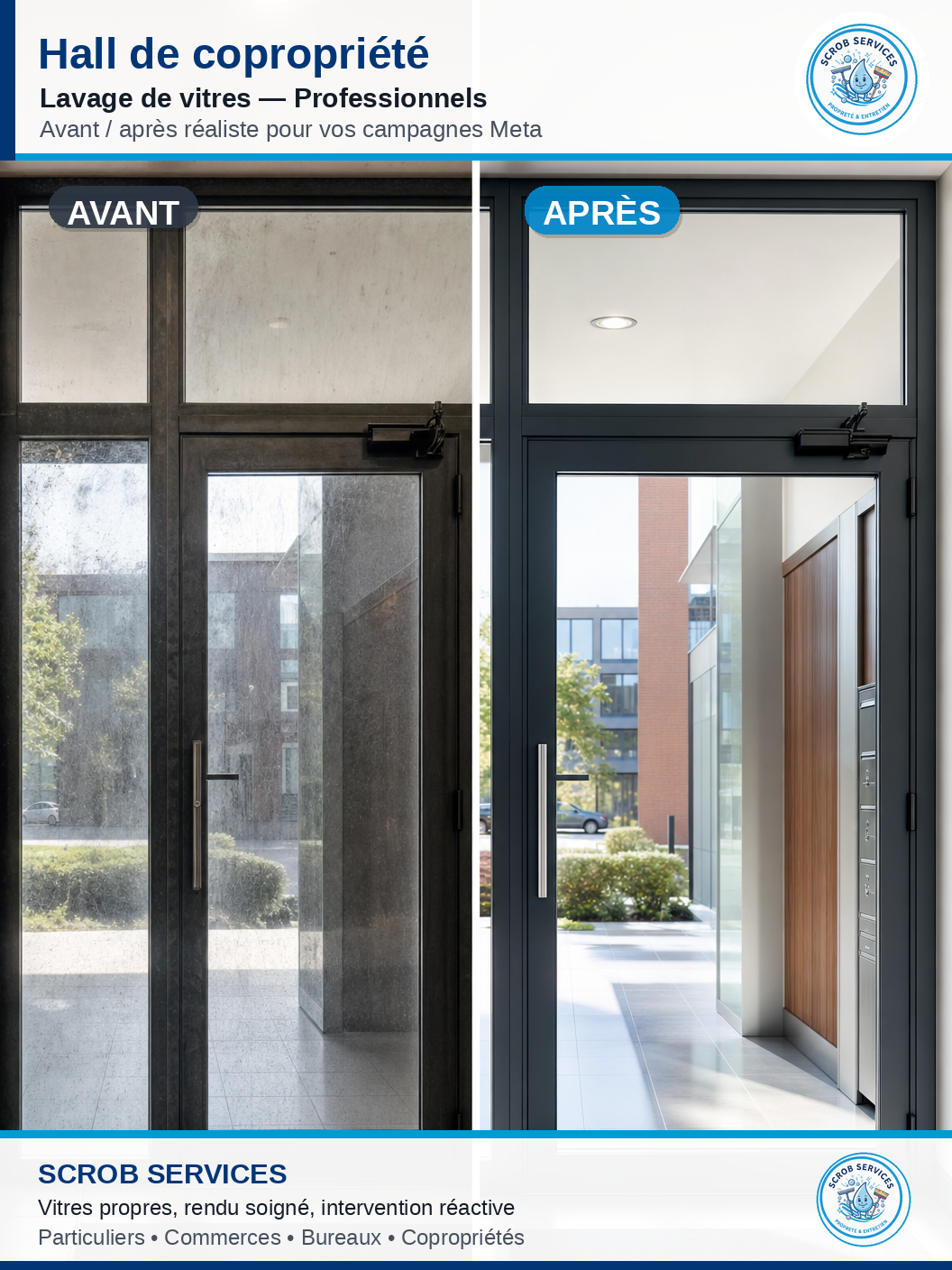 Hall de copropriété — Syndic