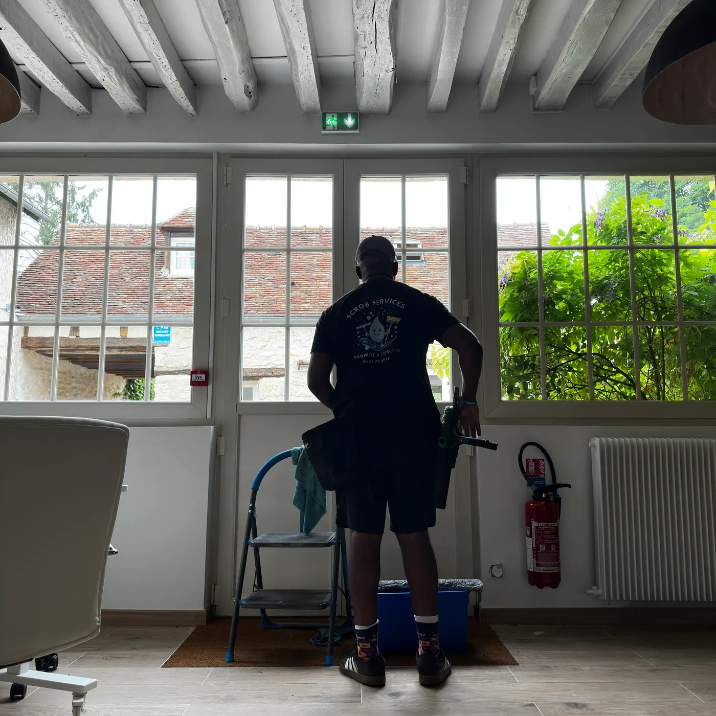 Technicien SCROB en intervention